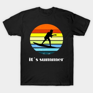 Surfing girl is the best windsurfing T-Shirt